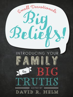 cover image of Big Beliefs!